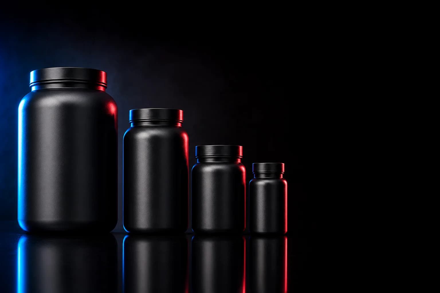 A MOTIV8 stack of four products